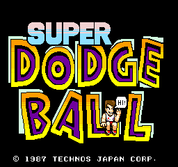 Super Dodge Ball cabinet