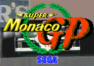 Super Monaco GP cabinet