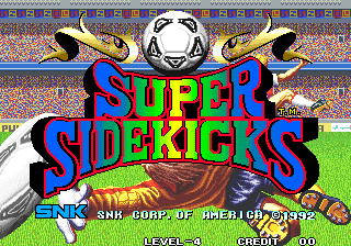 Super Sidekicks / Tokuten Ou cabinet