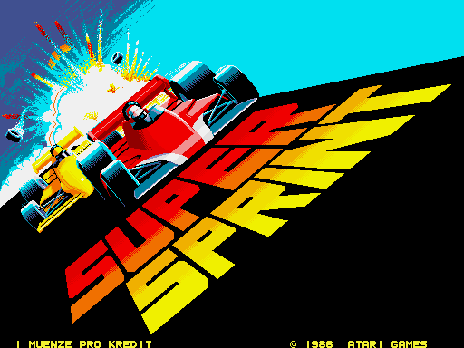 Super Sprint cabinet