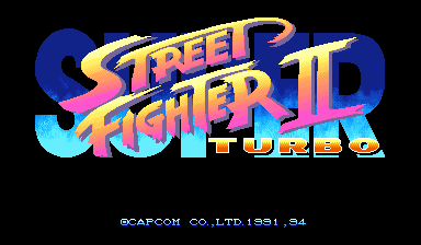 Super Street Fighter II Turbo cabinet