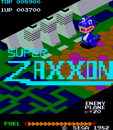 Super Zaxxon cabinet