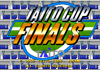 Taito Cup Finals cabinet