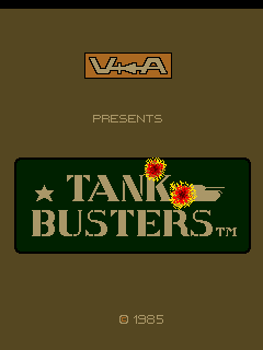 Tank Busters cabinet