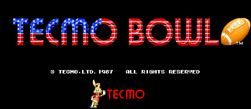 Tecmo Bowl cabinet