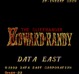The Cliffhanger - Edward Randy cabinet