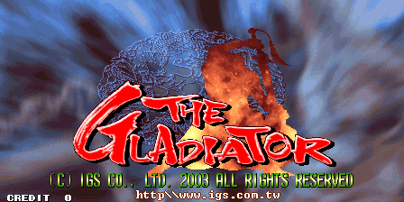 The Gladiator / Road of the Sword / Shen Jian cabinet