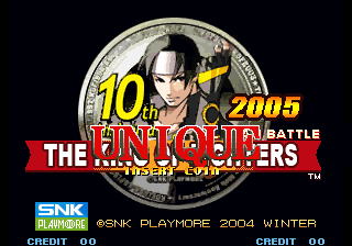 The King of Fighters 10th Anniversary 2005 Unique cabinet