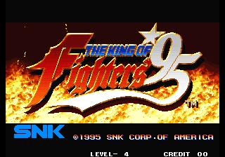 The King of Fighters '95 cabinet