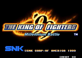The King of Fighters '99 - Millennium Battle cabinet