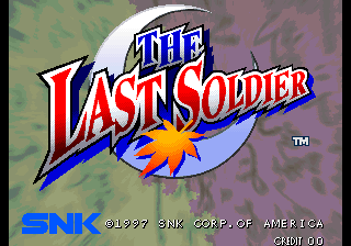 The Last Soldier cabinet