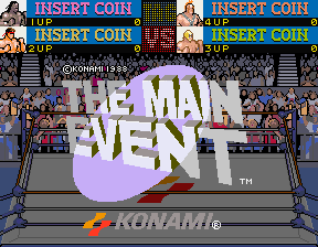 The Main Event cabinet