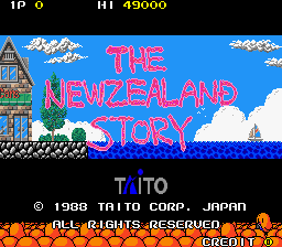 The NewZealand Story cabinet