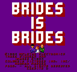 The Three Stooges In Brides Is Brides cabinet
