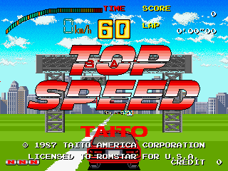 Top Speed cabinet