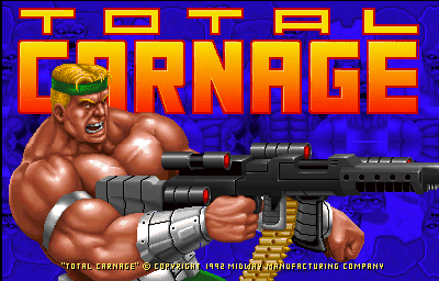 Total Carnage cabinet