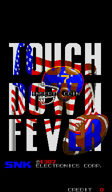 TouchDown Fever cabinet