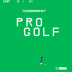Tournament Pro Golf cabinet