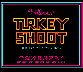 Turkey Shoot cabinet