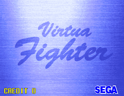 Virtua Fighter cabinet