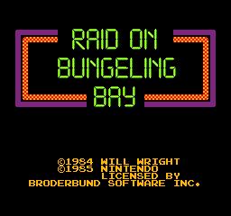 Vs. Raid on Bungeling Bay cabinet