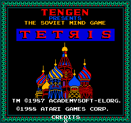 Vs. Tetris cabinet