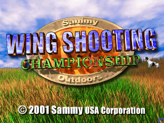Wing Shooting Championship cabinet