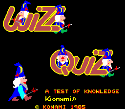 Wizz Quiz cabinet