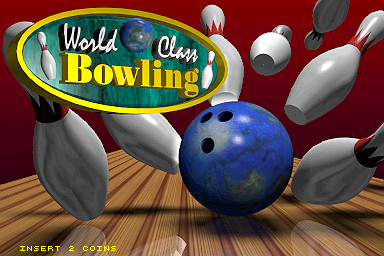 World Class Bowling cabinet