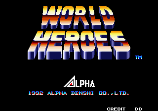 World Heroes cabinet
