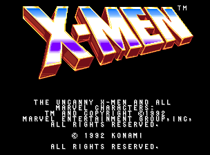 X-Men cabinet