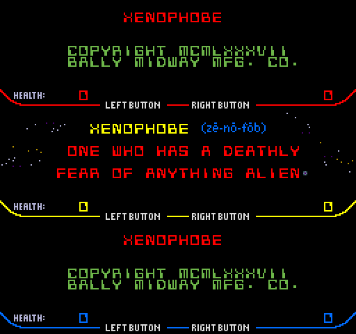Xenophobe cabinet