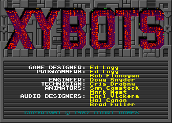 Xybots cabinet