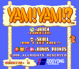 Yam! Yam!? cabinet