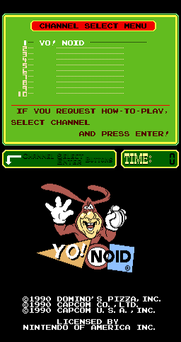 Yo! Noid cabinet