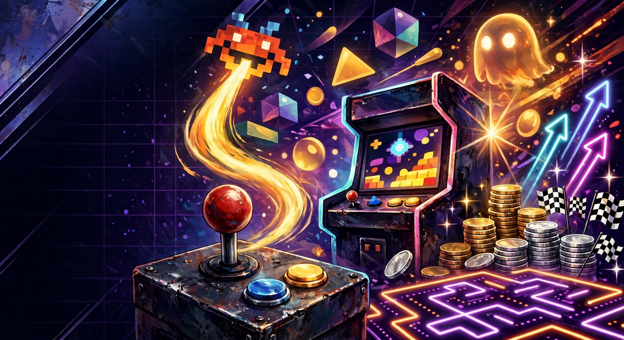 Play Arcade Games Without Download, No Setup